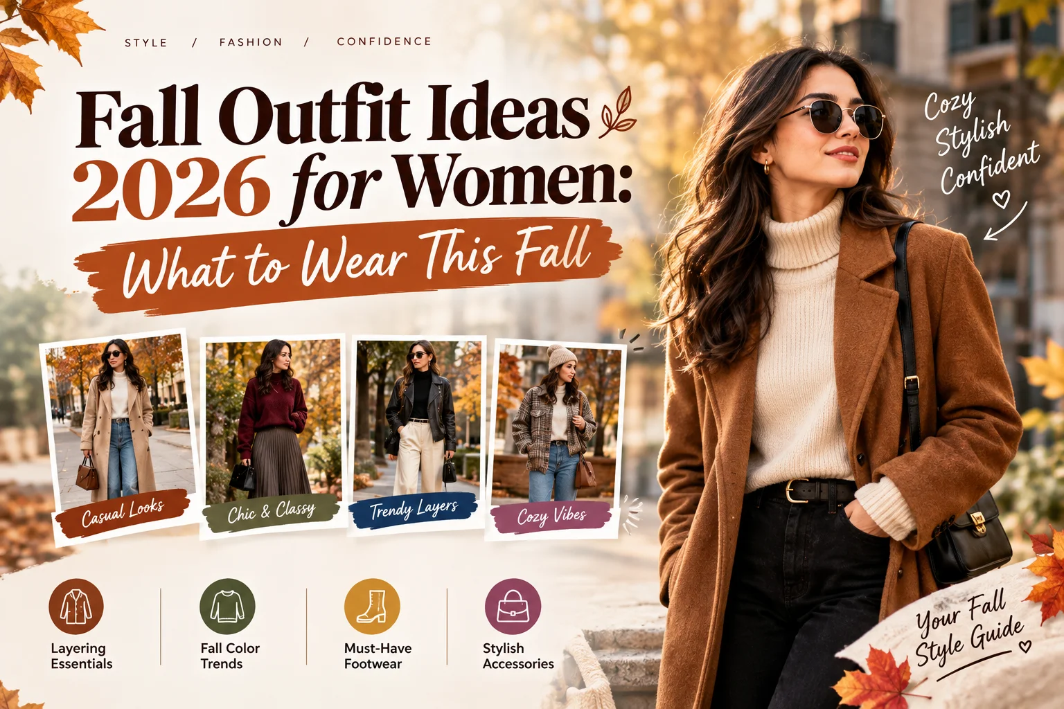 Fall Outfit Ideas 2026 for Women: What to Wear This Fall