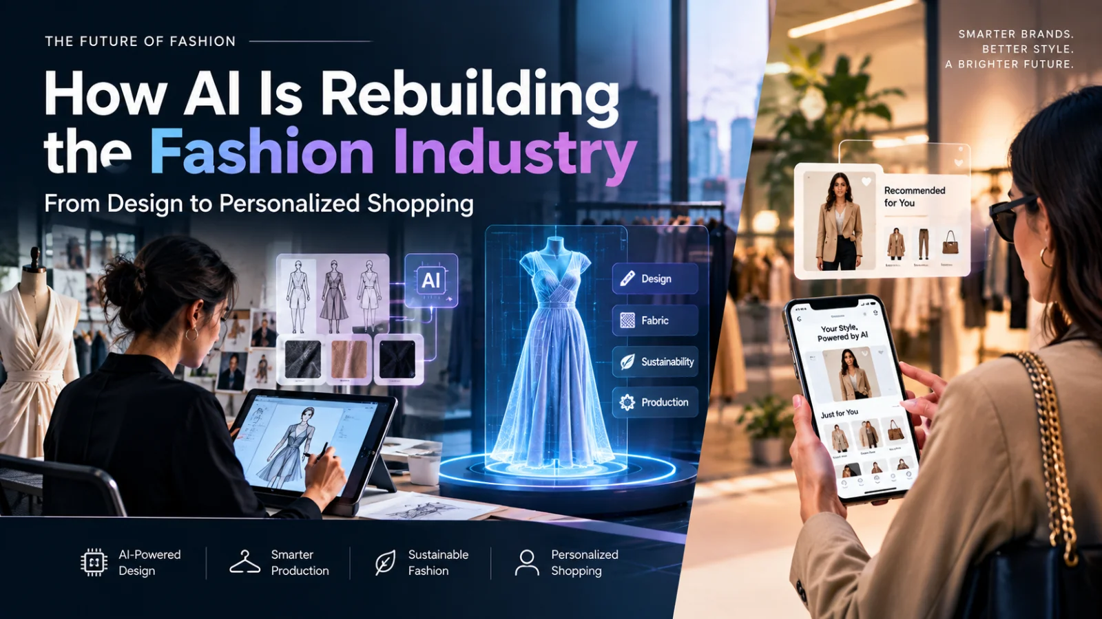 How AI Is Rebuilding the Fashion Industry: From Design to Personalized Shopping