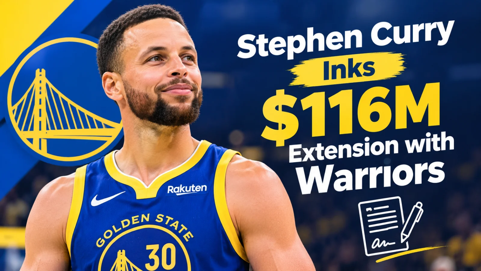 Stephen Curry Inks $116M Extension With Warriors: Contract Details and What It Means
