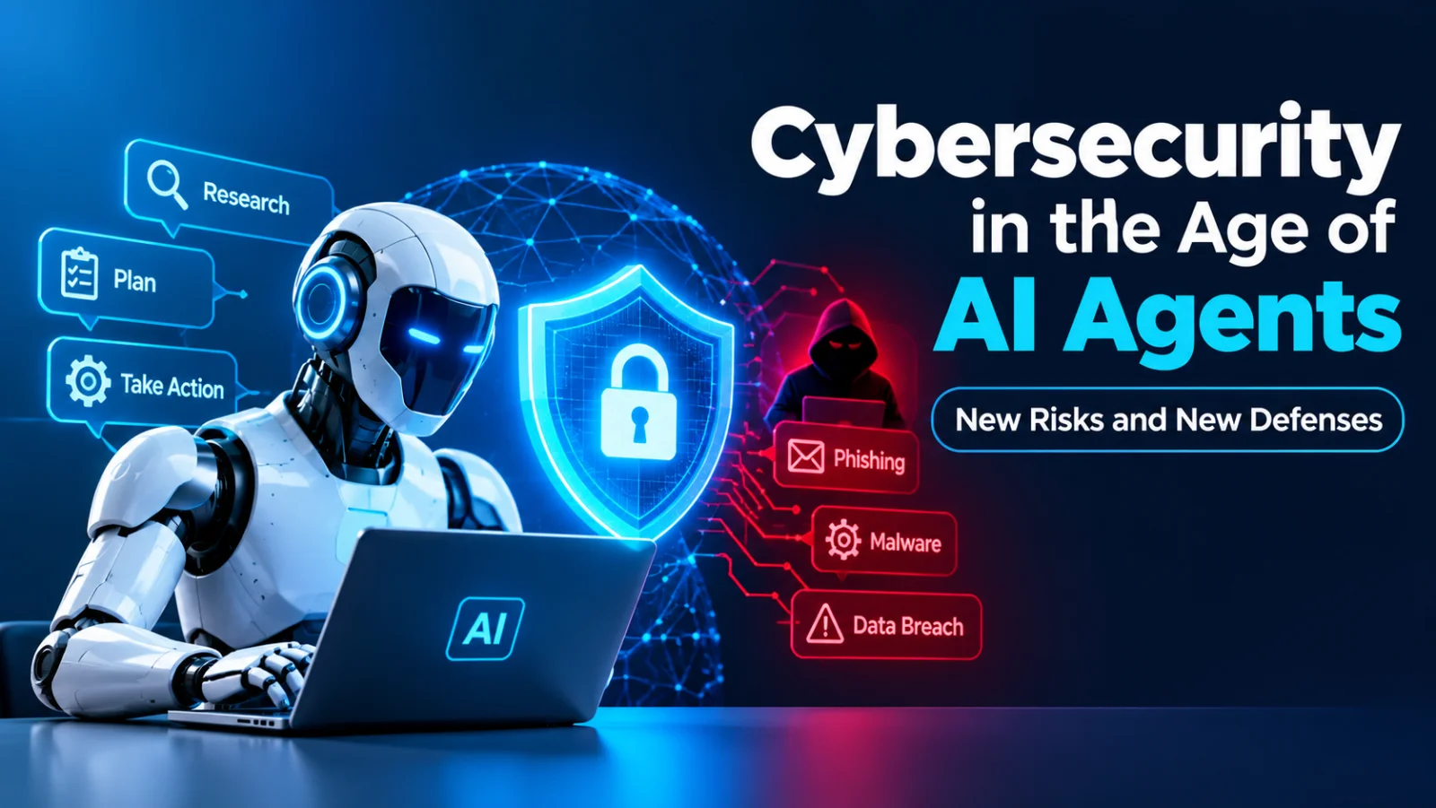 Cybersecurity in the Age of AI Agents: New Risks and New Defenses