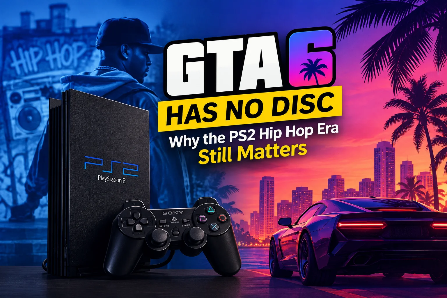 GTA 6 Has No Disc: Why the PS2 Hip Hop Era Still Matters