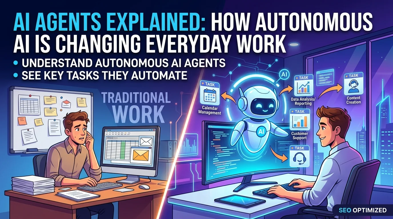 AI Agents Explained: How Autonomous AI Is Changing Everyday Work