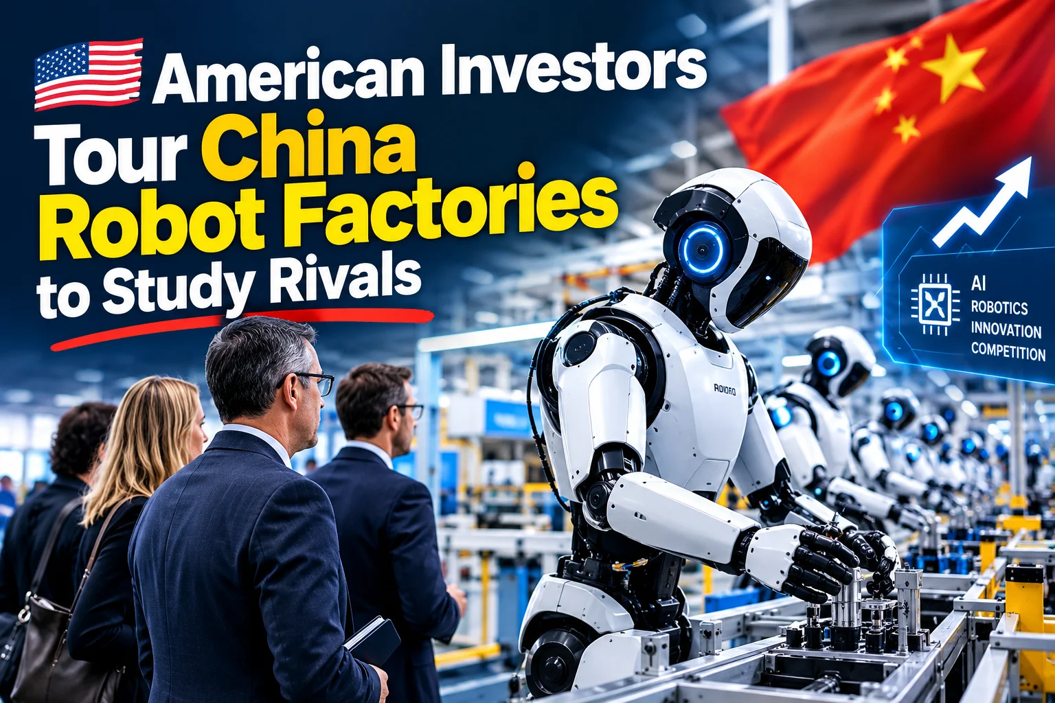 American Investors Tour China Robot Factories to Study Rivals